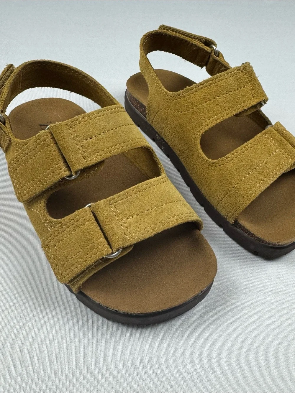 Zara‎ Faux Suede Little Boy Sandals Size 26